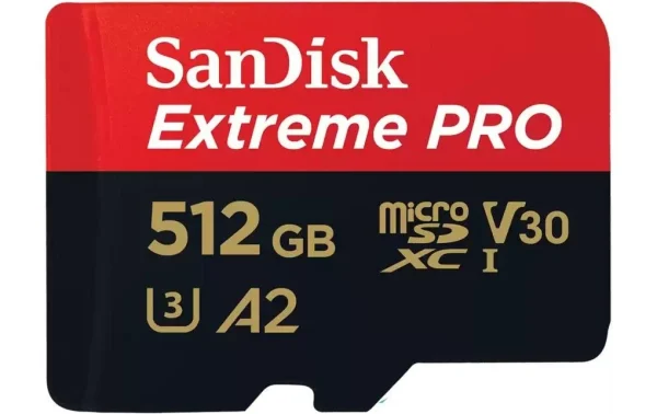 SanDisk Carte MicroSDXC Extreme PRO 512 GB – Cartes Mémoire économies garanties 1