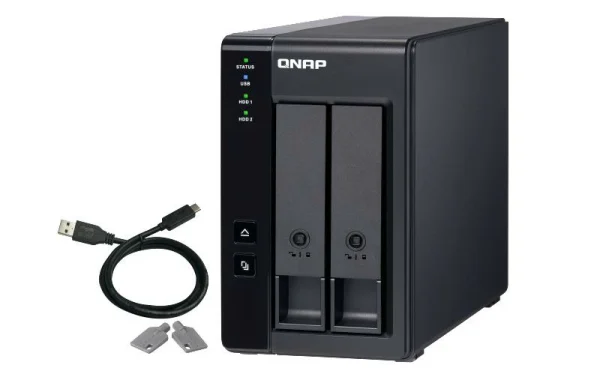 magasin pas cher QNAP Boîtier D’extension NAS TR-002, 2-bay, USB 3.0 – NAS 4