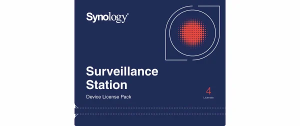 Synology Licence Surveillance 4 Caméras Supplémentaires – NAS aux meilleurs prix 1