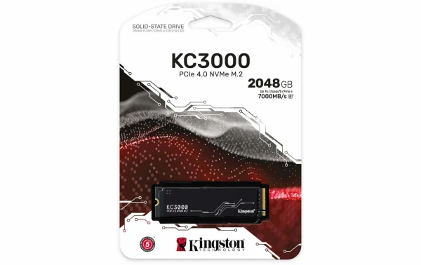 Kingston SSD KC3000 M.2 2280 NVMe 2048 GB – SSD (Solid State Disks) marque pas cher 4