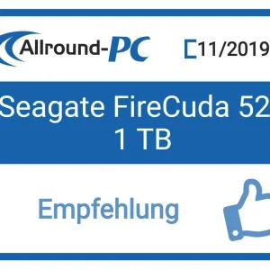 Neuve avec étiquette Seagate SSD FireCuda 520 M.2 2280 NVMe 2000 GB – SSD (Solid State Disks) 6