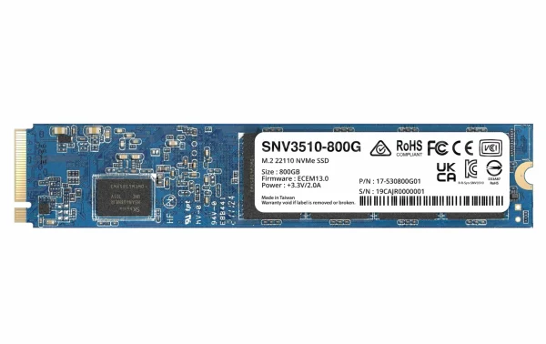 Synology SNV3510 M.2 22110 NVMe 800 GB – SSD (Solid State Disks) magasins pas chers 1
