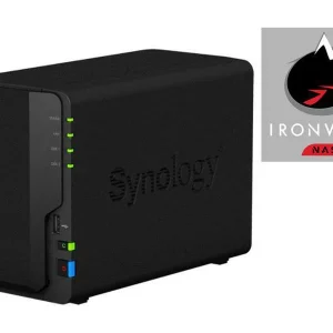 Synology NAS DiskStation DS218 2-bay Seagate IronWolf 6 TB – NAS vente chaude 7