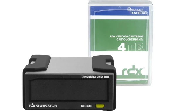 soldes en ligne Tandberg Data Lecteur RDX 8866-RDX RDX QuikStor USB 3.0/Externe 4 TB – SAN 1