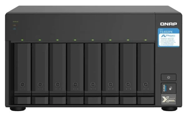 Livraison internationale QNAP NAS TS-832PX-4G 8-bay – NAS 4