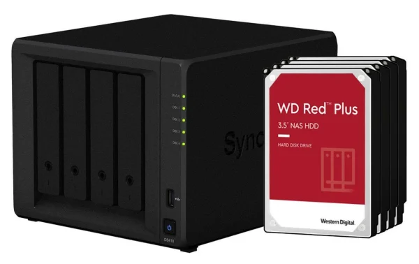 Retour Gratuit Synology NAS DiskStation DS420+, 4-bay 40 TB – NAS 1