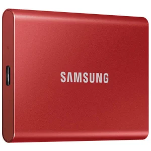 Samsung Portable T7 500 GB Rouge – SSD Externe – SSD (Solid State Disks) se précipiter pour acheter 7