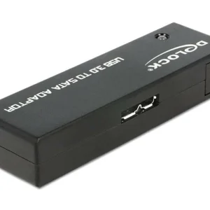 soldes de Noël DeLock Convertisseur SATA – USB 3.0 – Accessoires Supports De Mémoire 7