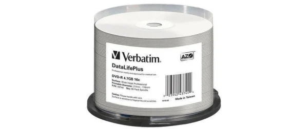 VERBATIM DVD-R 4.7 GB, Tour (50 Pièce/s) – DVD-R a Prix Discount 1