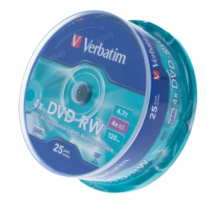 VERBATIM DVD-RW Support 4,7 Go, Broche (25 Pièces) – DVD-R en vente 6