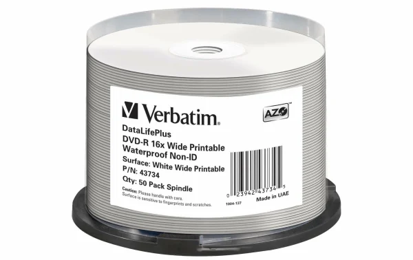VERBATIM DVD-R 4.7 GB, Tour (50 Pièce/s) – DVD-R magasin pour 1