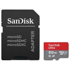 grand choix SanDisk Ultra MicroSDXC 512GB 100MB/s – Cartes Mémoire 7