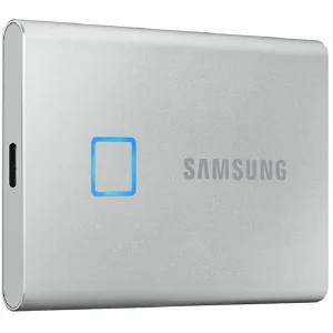 grossiste en ligne Samsung Portable T7 Touch 2000 GB Argent – SSD Externe – SSD (Solid State Disks) 9