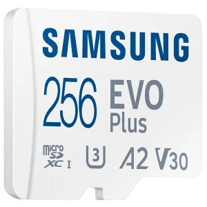 Boutique Samsung MicroSDXC Evo+ 256 Go 130MB/s V30 – Cartes Mémoire 9
