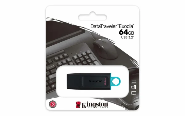Kingston Clé USB DataTraveler Exodia 64 GB – Sticks USB boutique pas cher 3