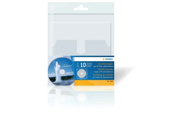 Herma Housse CD/DVD PP, 10 Pièces – Conservation marque pas cher 1