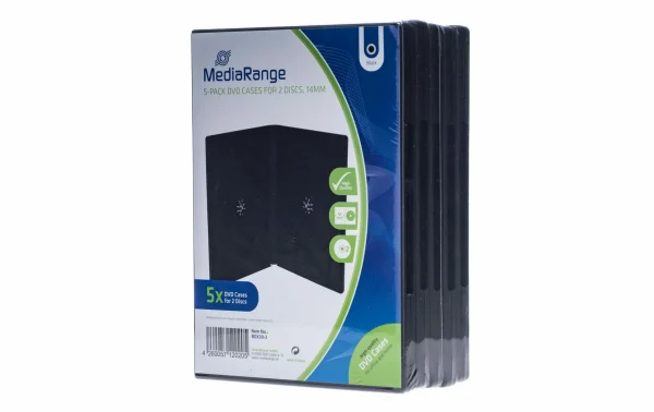 en ligne vente MediaRange Housse DVD 2 Disc – Conservation 3