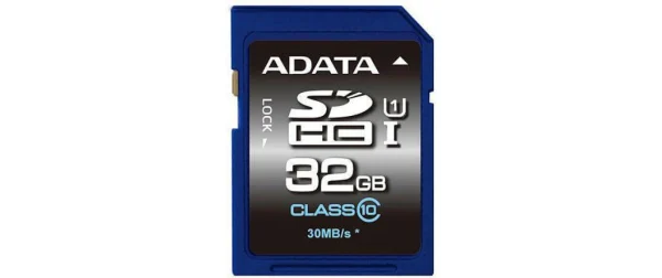 ADATA Carte SDHC Premier UHS-I U1 32 GB – Cartes Mémoire soldes magasin 1