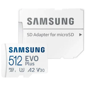 online boutique Samsung MicroSDXC Evo+ 512GB – 130MB/s, V30, U3, UHS-I – Cartes Mémoire 6
