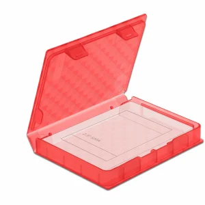 DeLock Boîtier De Protection Pour HDD / SSD 2.5″ Rouge – Accessoires Supports De Mémoire à prix d'occasion 9