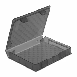 commentaire favorable DeLock Boîtier De Protection Pour HDD / SSD 2.5″ Gris – Accessoires Supports De Mémoire 7