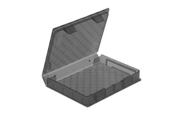 commentaire favorable DeLock Boîtier De Protection Pour HDD / SSD 2.5″ Gris – Accessoires Supports De Mémoire 3