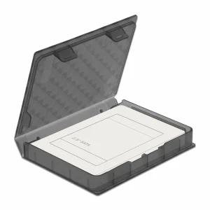 commentaire favorable DeLock Boîtier De Protection Pour HDD / SSD 2.5″ Gris – Accessoires Supports De Mémoire 9
