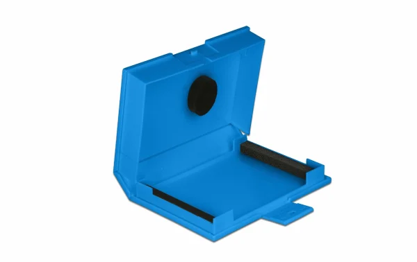 marque moins cher DeLock Boîtier De Protection Pour HDD 3.5″ Bleu – Accessoires Supports De Mémoire 3