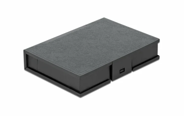 de garantie authentique DeLock Boîtier De Protection Pour HDD 3.5″ Noir – Accessoires Supports De Mémoire 1