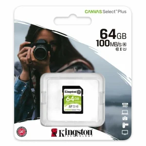 Kingston Carte SDXC Canvas Select Plus UHS-I 64 GO – Cartes Mémoire Officielle 7