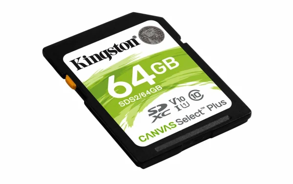 Kingston Carte SDXC Canvas Select Plus UHS-I 64 GO – Cartes Mémoire Officielle 4