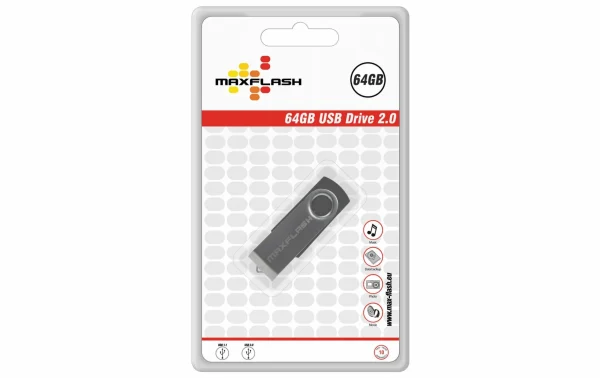 grande marque pas cher MaxFlash Clé USB Standard USB Drive 64 GB – Sticks USB 1