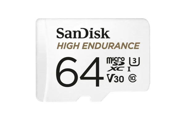 meilleur service SanDisk Carte MicroSDXC High Endurance UHS-I 64 GB – Cartes Mémoire 1