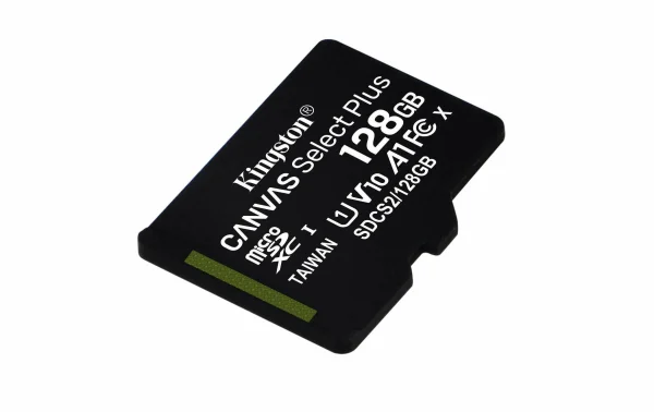 Distributeur Officiel Kingston Carte MicroSDXC Canvas Select Plus 128 GB – Cartes Mémoire 3