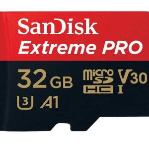 Pas Cher Magasin Soldes SanDisk Carte MicroSDHC Extreme Pro UHS-I V30 32 GB – Cartes Mémoire 7