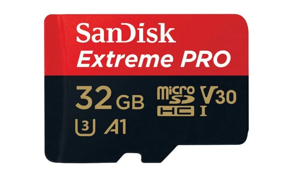 Pas Cher Magasin Soldes SanDisk Carte MicroSDHC Extreme Pro UHS-I V30 32 GB – Cartes Mémoire 3
