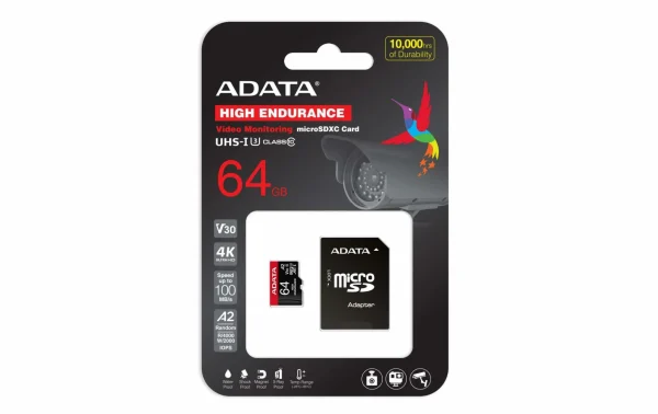 pas cher ADATA Carte MicroSDXC High Endurance 64 GB – Cartes Mémoire 3