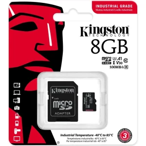 excellent qulity Kingston Carte MicroSDHC Industrial UHS-I 8 GB – Cartes Mémoire 9