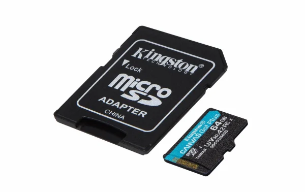 Kingston Carte MicroSDXC Canvas Go! Plus 64 GB – Cartes Mémoire soldes en ligne 3