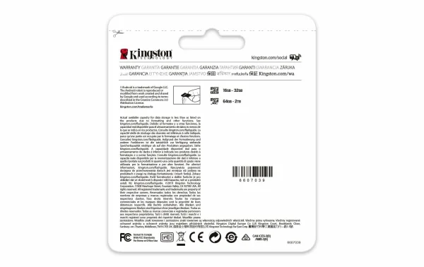 Kingston Carte MicroSDXC Canvas Go! Plus 64 GB – Cartes Mémoire soldes en ligne 4