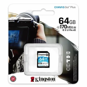 Kingston Carte SDXC Canvas Go! Plus UHS-I U3 V30 64 GB – Cartes Mémoire achat pas cher 7