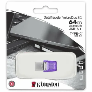Kingston Clé USB DT MicroDuo 3C 64 GB – Sticks USB à prix d'occasion 9