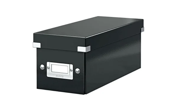 pas cher en ligne Leitz Boîte De Rangement 30 Pochettes Pour CD, Noir – Conservation 1