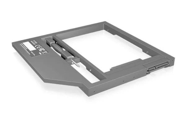 Top ventes RAIDSONIC Accessoires Supports De Mémoire ICY BOX Adaptateur Pour Fente D’introduction De DVD IB-AC649 Pour 2.5 4
