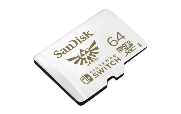 Authentic Original licence SanDisk Carte MicroSDXC Nintendo Switch U3 64 GO – Cartes Mémoire 4