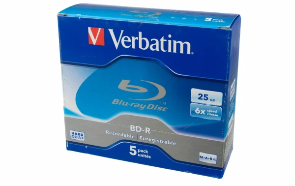 Acheter Maintenant VERBATIM BD-R 25 GB, Boîte à Bijoux (5 Pièce/s) – Disques 1