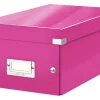 guranteed de qualité Leitz Boîte De Rangement 20 Boîtiers De DVD, Rose – Conservation 13