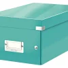 Leitz Boîte De Rangement 20 Boîtiers DVD, Bleu – Conservation vente luxe pas cher 8