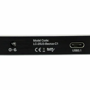 Authenticité garantie LC-Power Disques Durs Externes Boîtier Externe LC-25U3-Becrux-C1 2.5 7