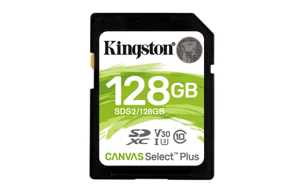 comparez les prix Kingston Carte SDXC Canvas Select Plus UHS-I 128 GO – Cartes Mémoire 1